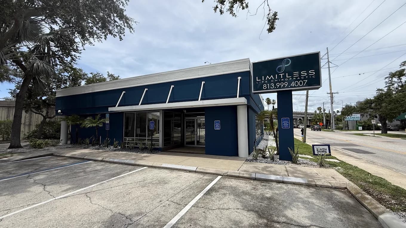 Exterior of Limitless Life Chiropractic at 3201 S. MacDill Ave. in Tampa