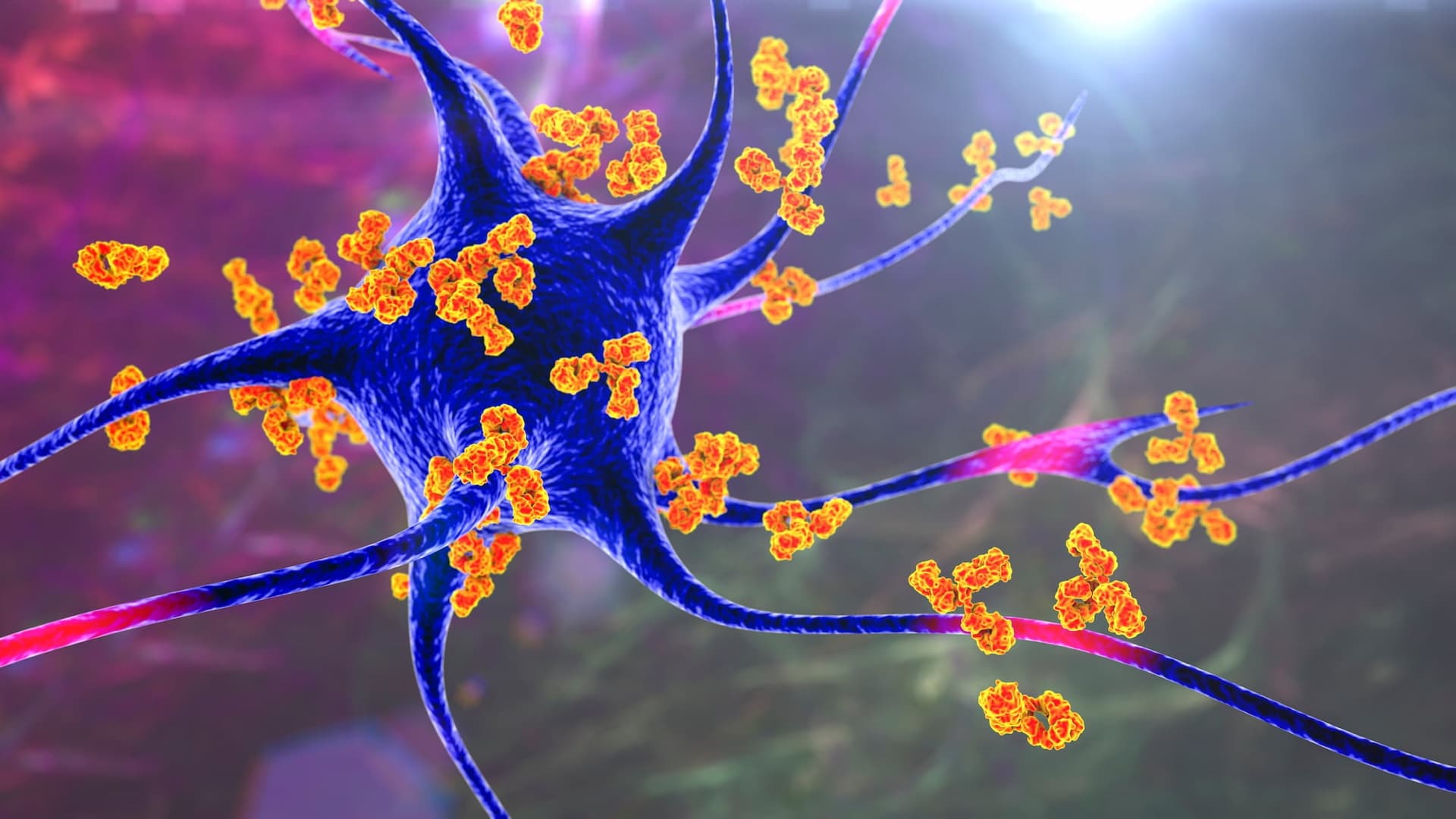 Autoimmune Disease treatment editorial illustration