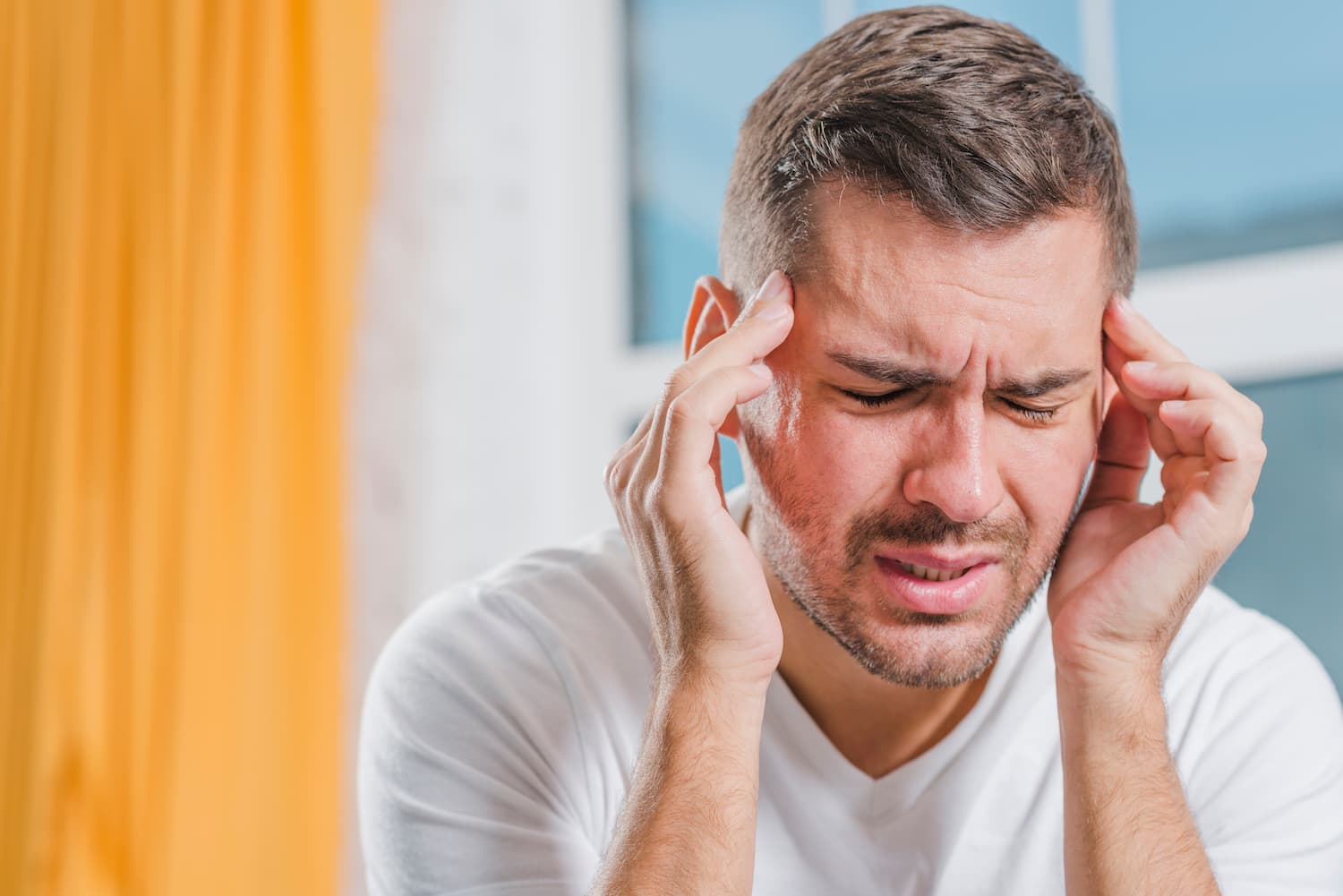 Headaches & Migraines treatment editorial illustration